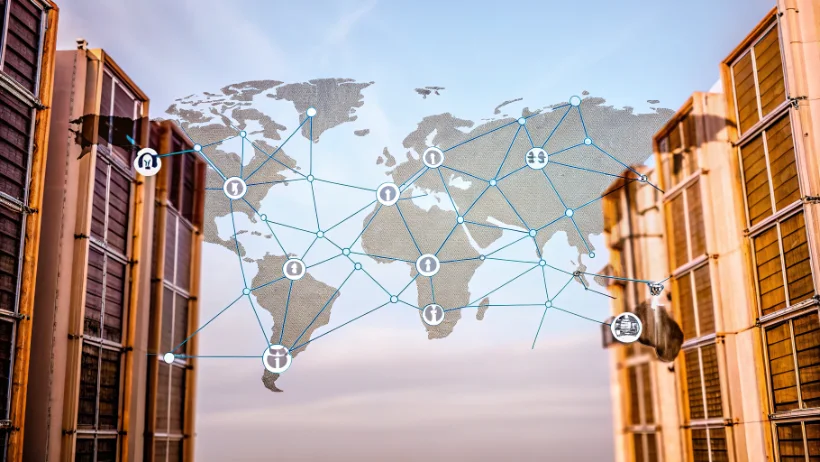 Global data centre network infrastructure serving enterprise digital ecosystems